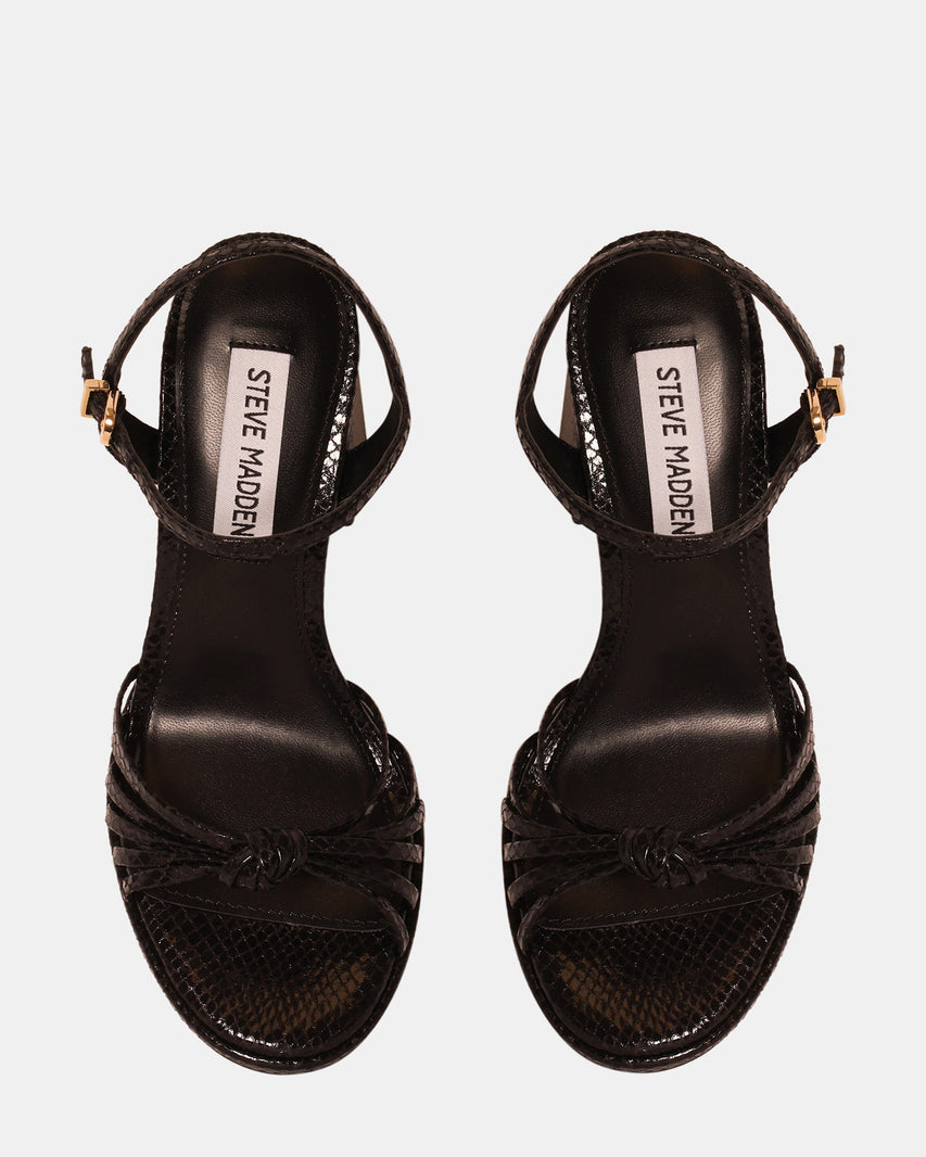 JUNGLE BLACK PATENT - Women's Shoes - Steve Madden Canada - view 4