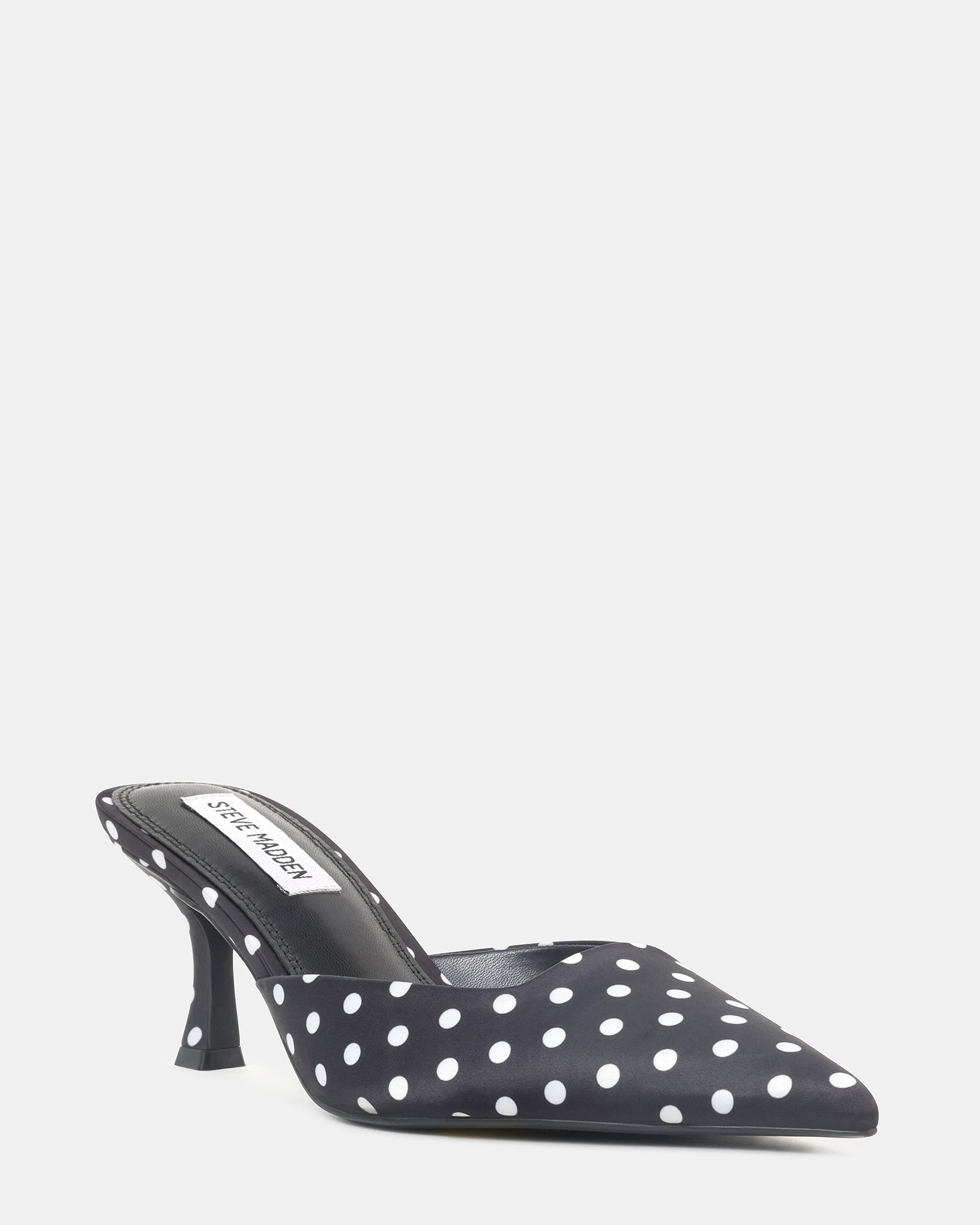 VELMAA BLACK SATIN - Women's Shoes - Steve Madden Canada - view 2