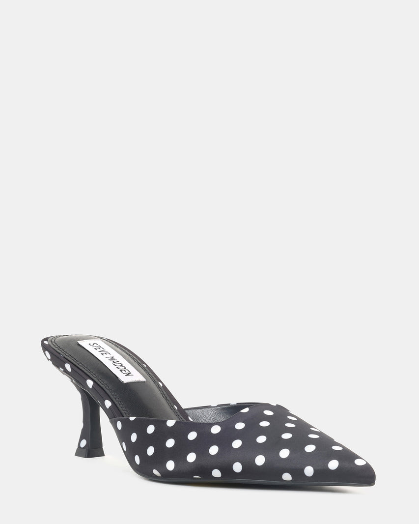 VELMAA BLACK SATIN - Women's Shoes - Steve Madden Canada - view 2