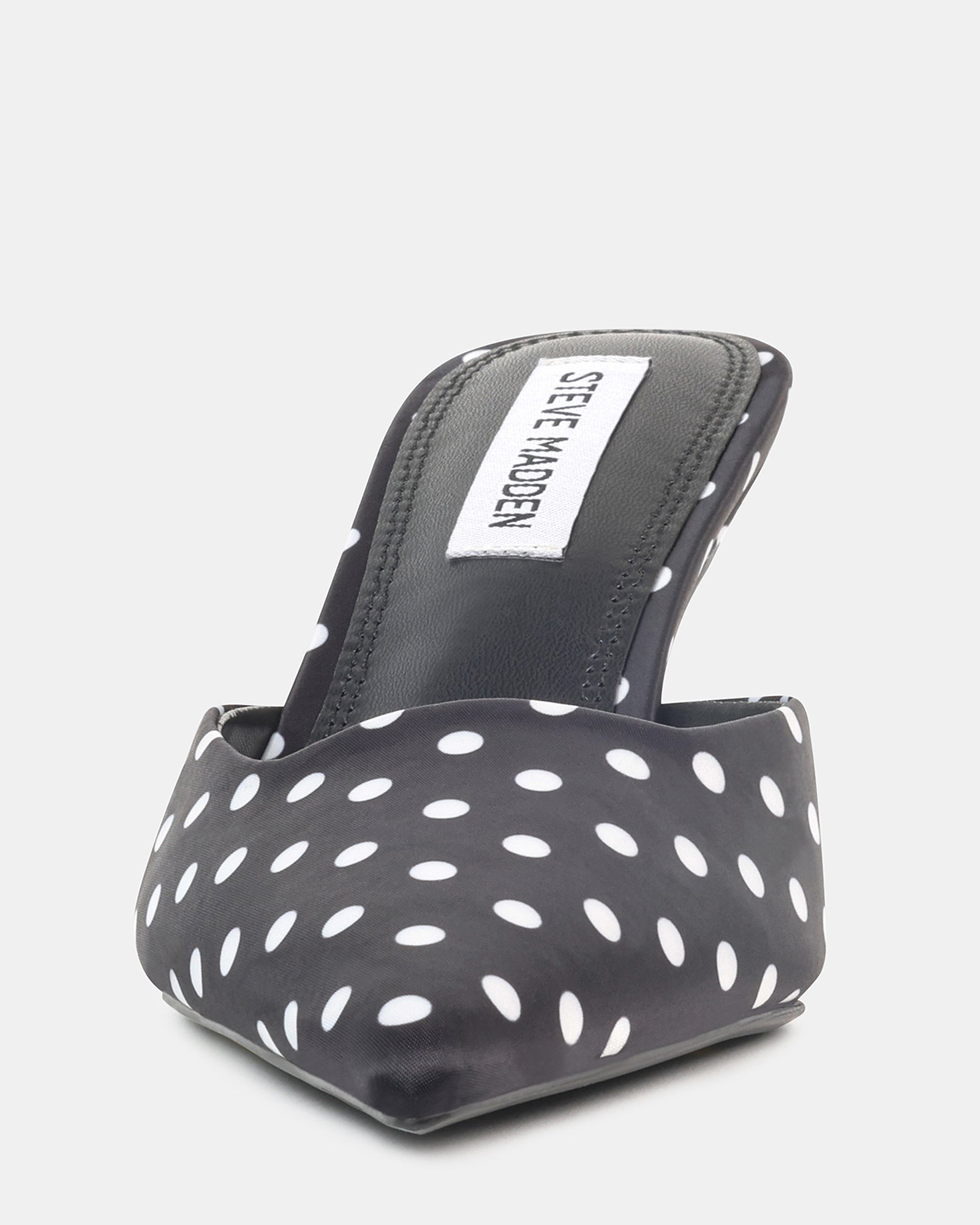 VELMAA BLACK SATIN - Women's Shoes - Steve Madden Canada - view 3