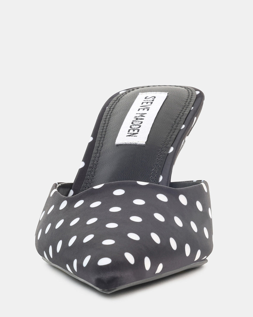 VELMAA BLACK SATIN - Women's Shoes - Steve Madden Canada - view 3