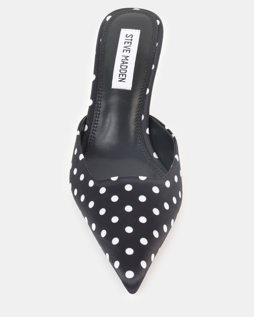 VELMAA BLACK SATIN - Women's Shoes - Steve Madden Canada - view 5