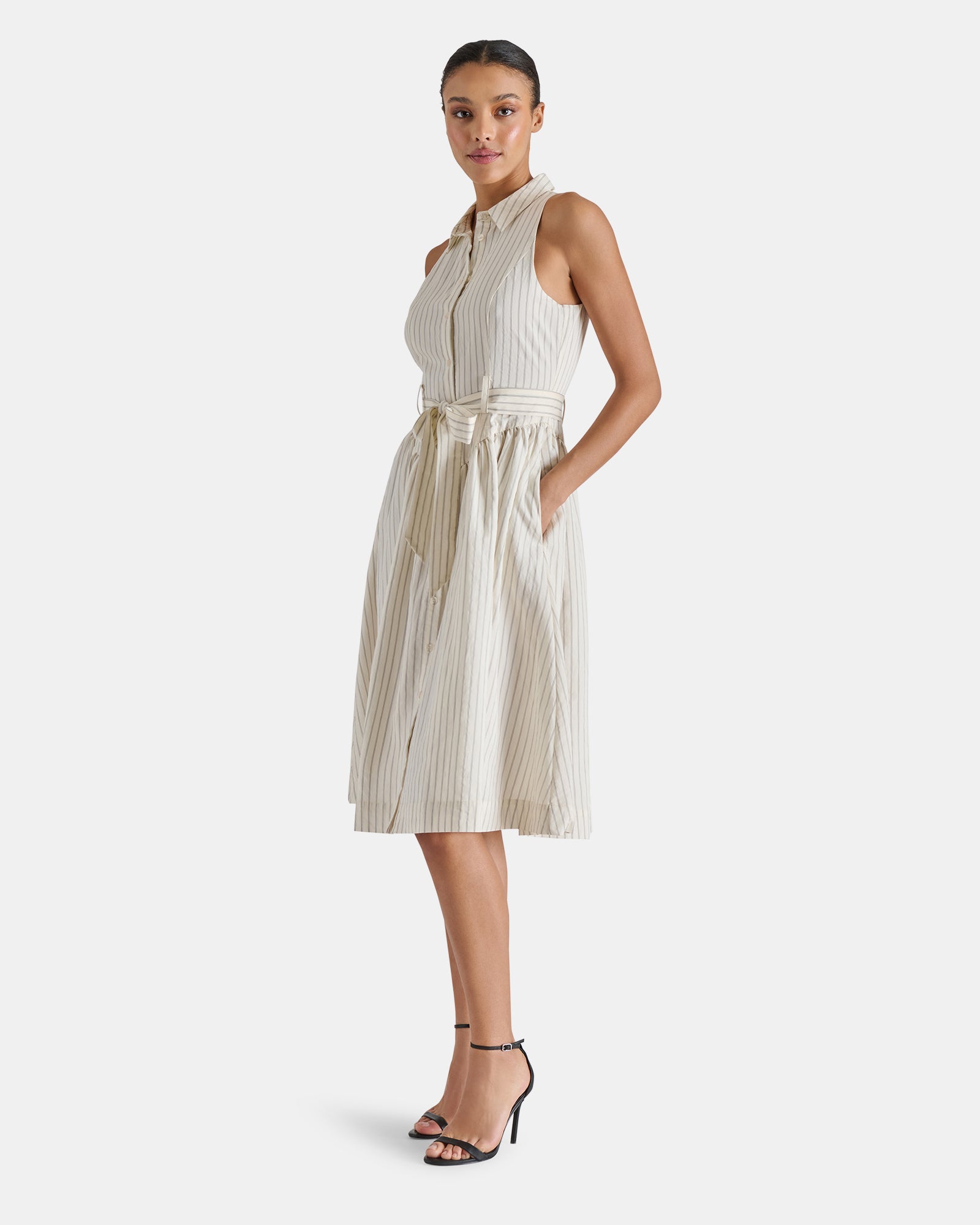 MARY DRESS NATURAL MULTI - Clothing - Steve Madden Canada - view 3