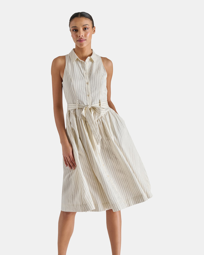MARY DRESS NATURAL MULTI - Clothing - Steve Madden Canada - view 2