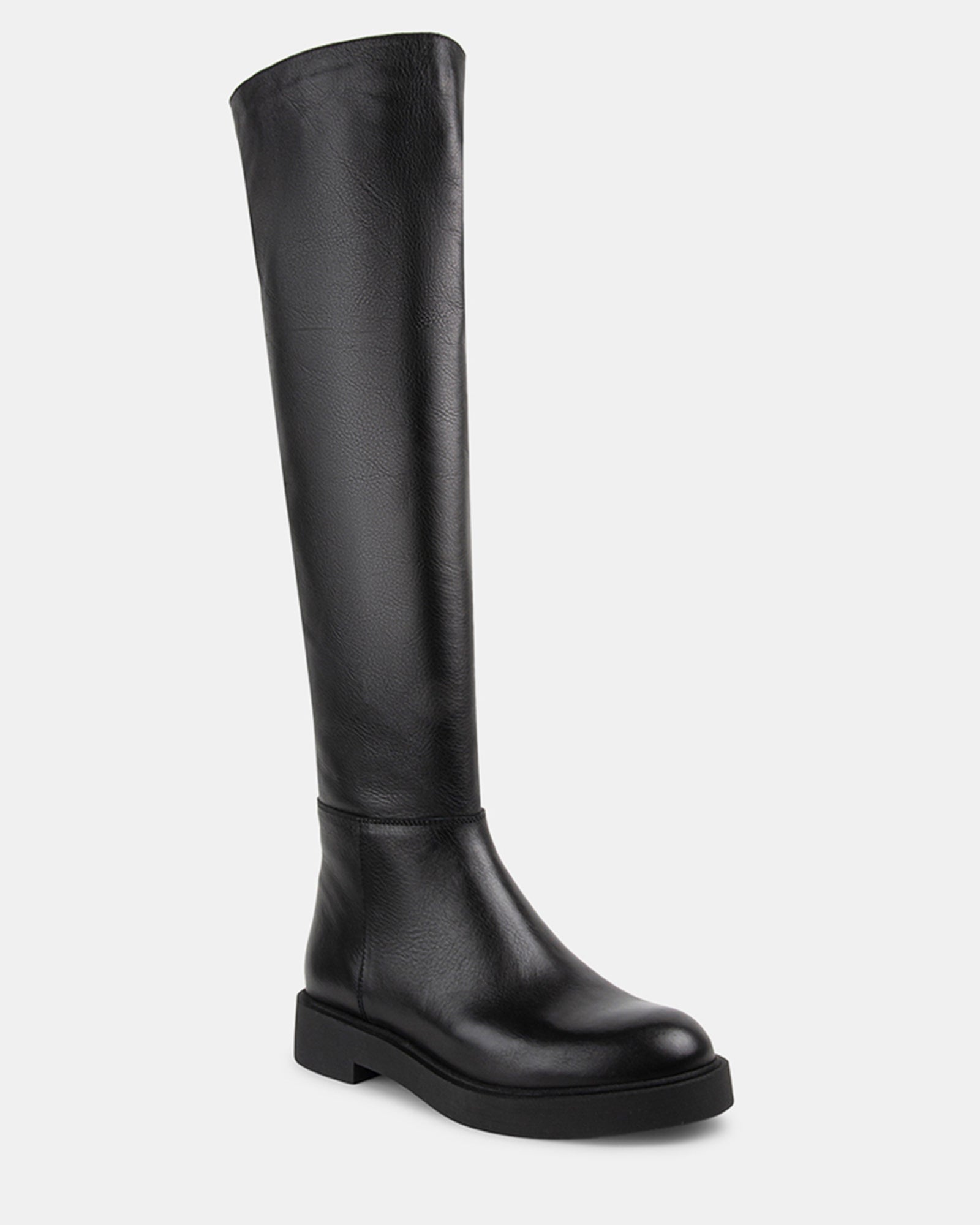 GETTA Black Over The Knee Boots Women's Designer Boots – Steve