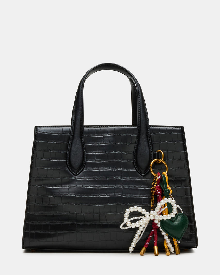 BCALLEB BLACK EXOTIC - Handbags - Steve Madden Canada