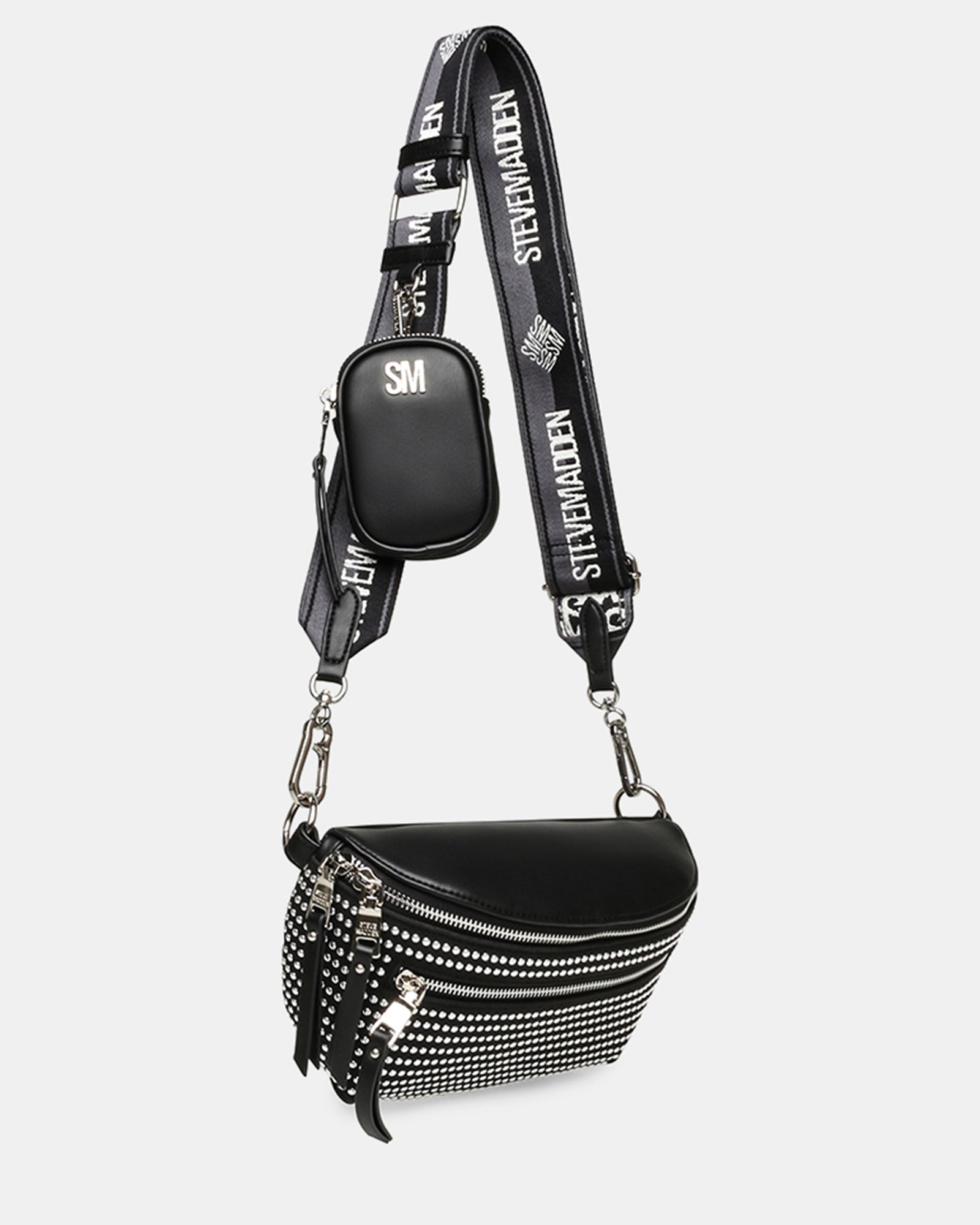 ball chain attica mini backpack BCLARKES Black Multi Crossbody Bag