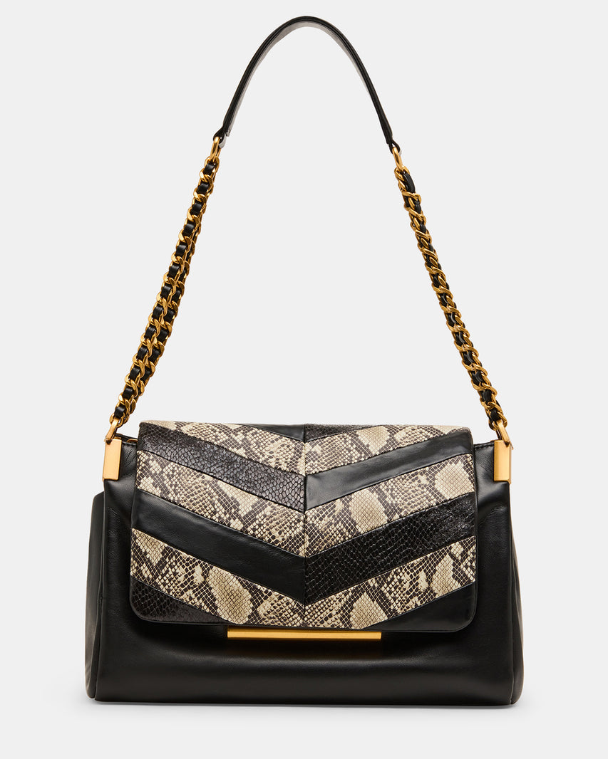 BCOLETTE BLACK EXOTIC - Handbags - Steve Madden Canada