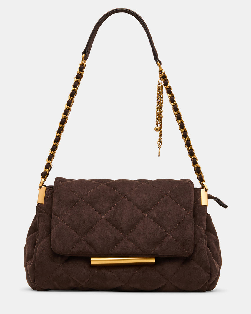 BCOLETTE CHOCOLATE FABRIC - Handbags - Steve Madden Canada