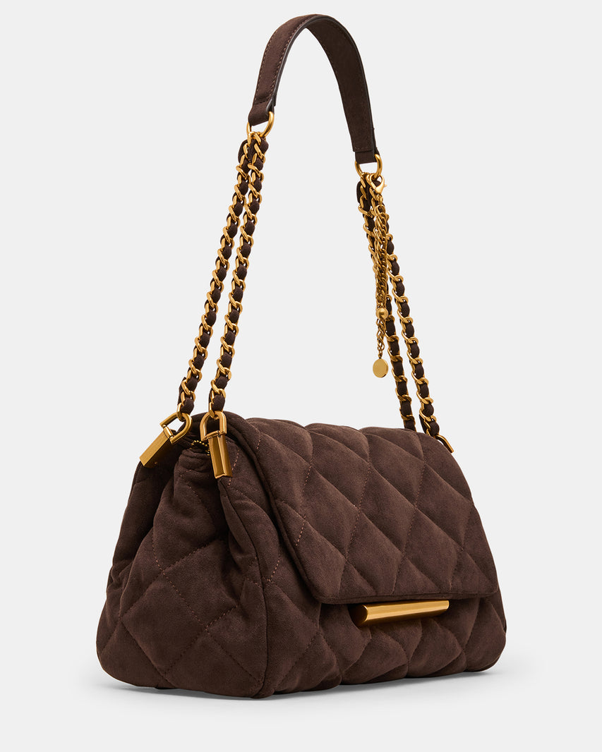 BCOLETTE CHOCOLATE FABRIC - Handbags - Steve Madden Canada - view 2