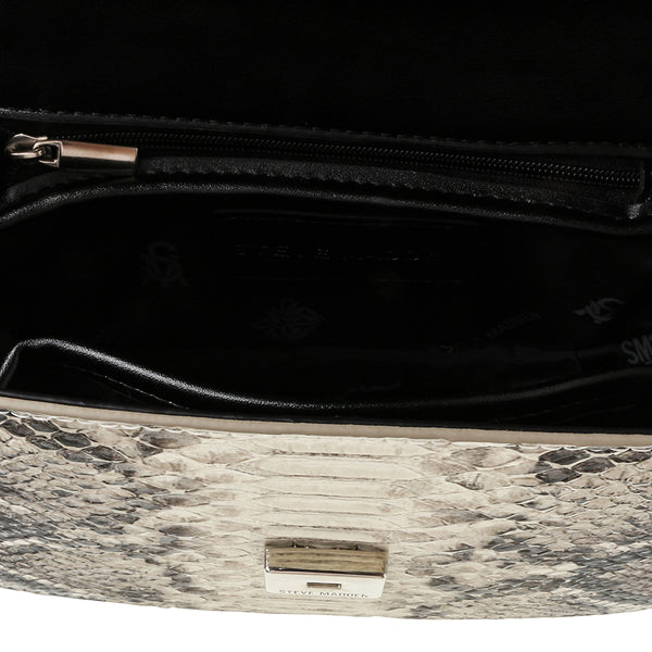 BCOLLIE BLACK EXOTIC - Handbags - Steve Madden Canada