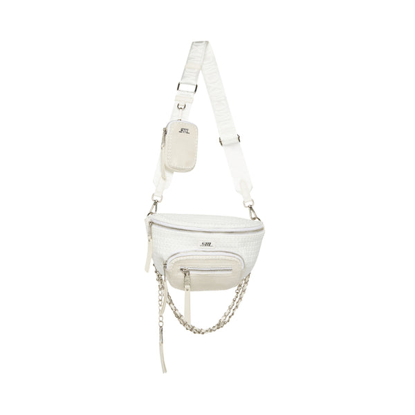 BDOUBLES White Crossbody Belt Bags | Women's Designer Handbags – Steve ...