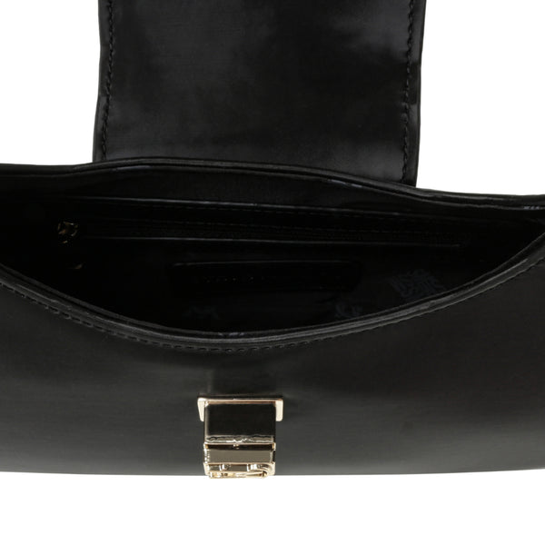 BGAZIA Black Satin Shoulder Bag | Women's Designer Handbags – Steve ...