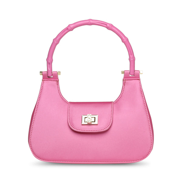 BGAZIA Pink Satin Shoulder Bag Women's Designer Handbags Steve