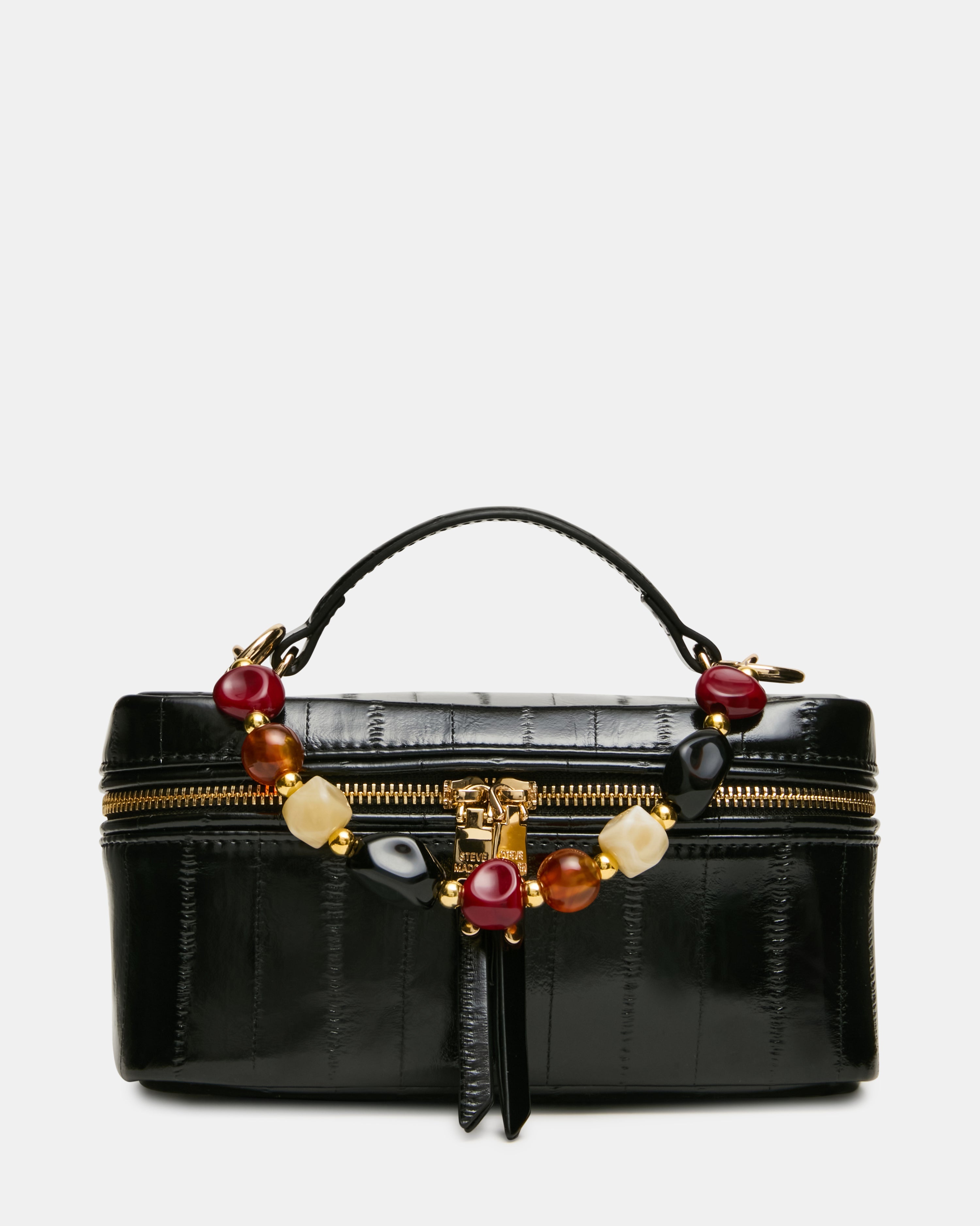 BHERRA BLACK EXOTIC - Handbags - Steve Madden Canada
