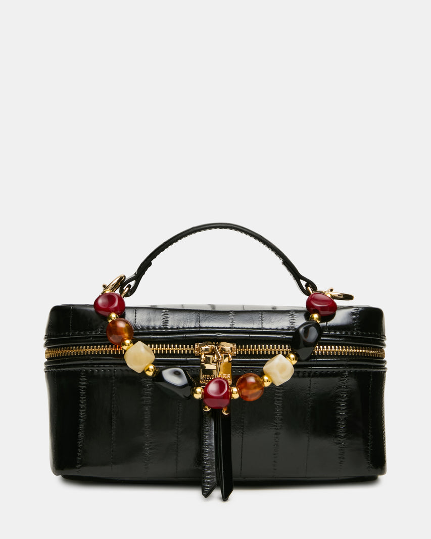 BHERRA BLACK EXOTIC - Handbags - Steve Madden Canada