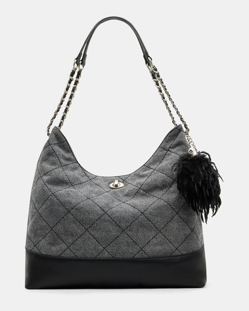 BLENI BLACK DENIM - Handbags - Steve Madden Canada