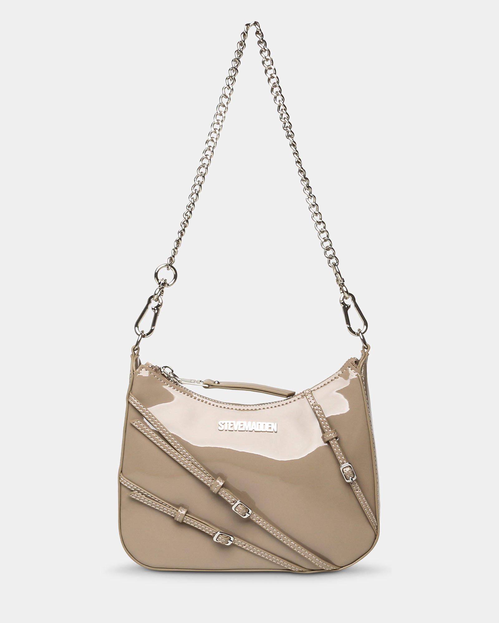 BLIANA-2 TAUPE PATENT - Handbags - Steve Madden Canada