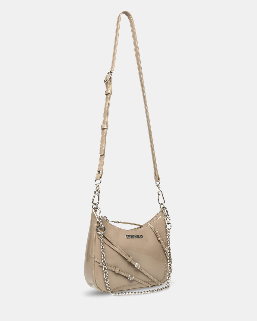 BLIANA-2 TAUPE PATENT - Handbags - Steve Madden Canada