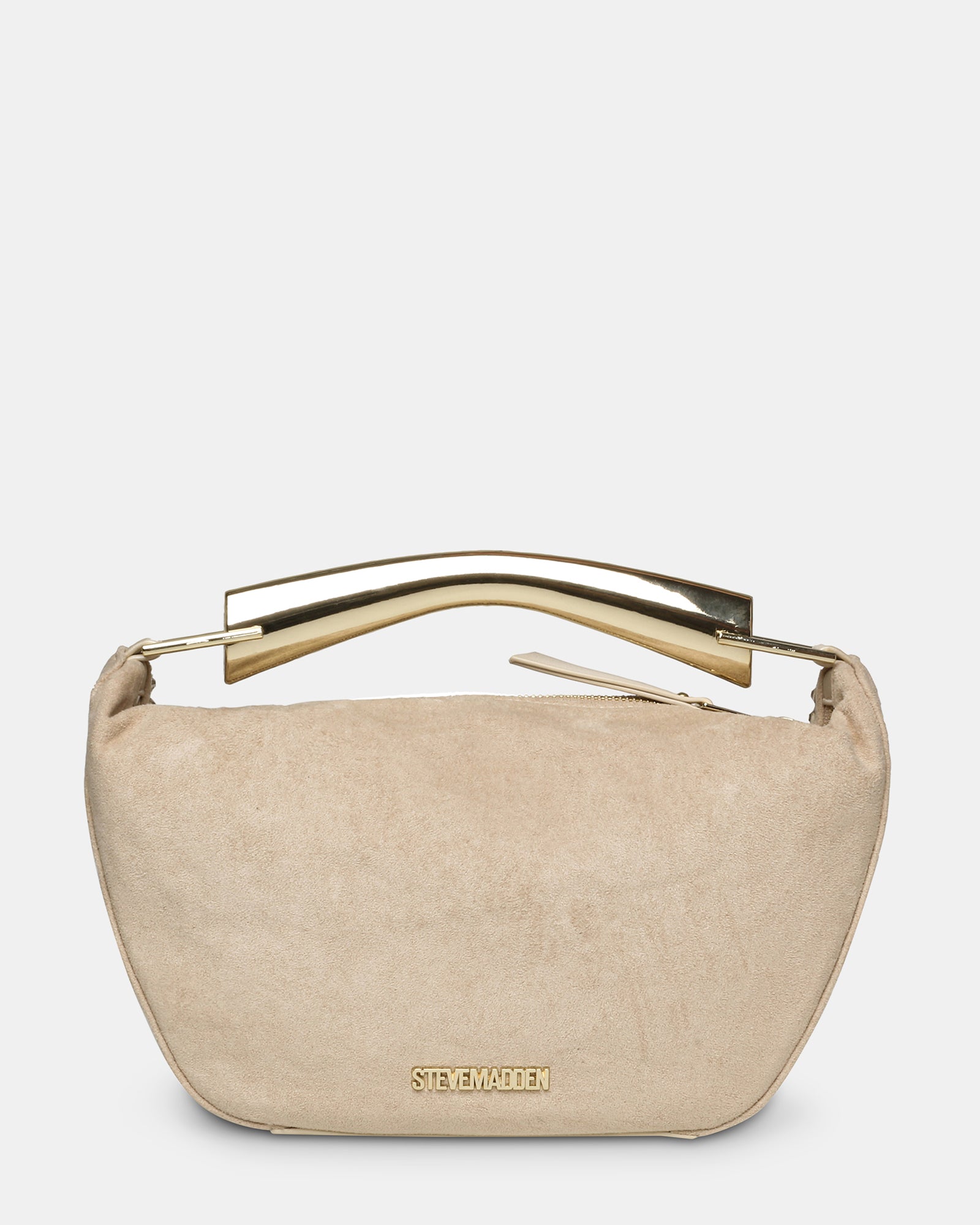 BMONSTA Natural Top Handle Embellished Chain Strap Bag | Women's