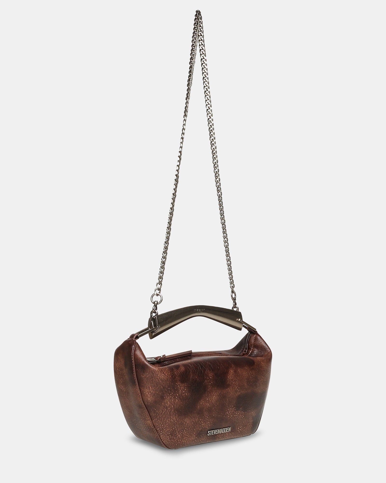 BMONSTIA Brown Top Handle Crossbody Bag | Women's Designer