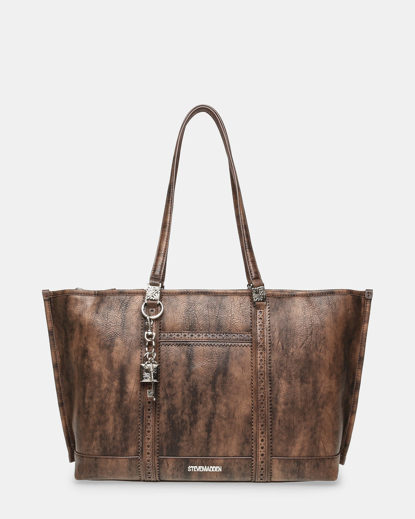 BMORISON BROWN MULTI - Handbags - Steve Madden Canada