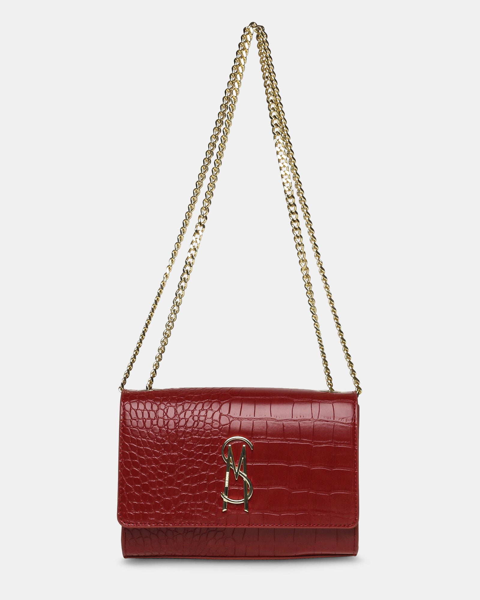 BRAMONIE BURGUNDY - Handbags - Steve Madden Canada