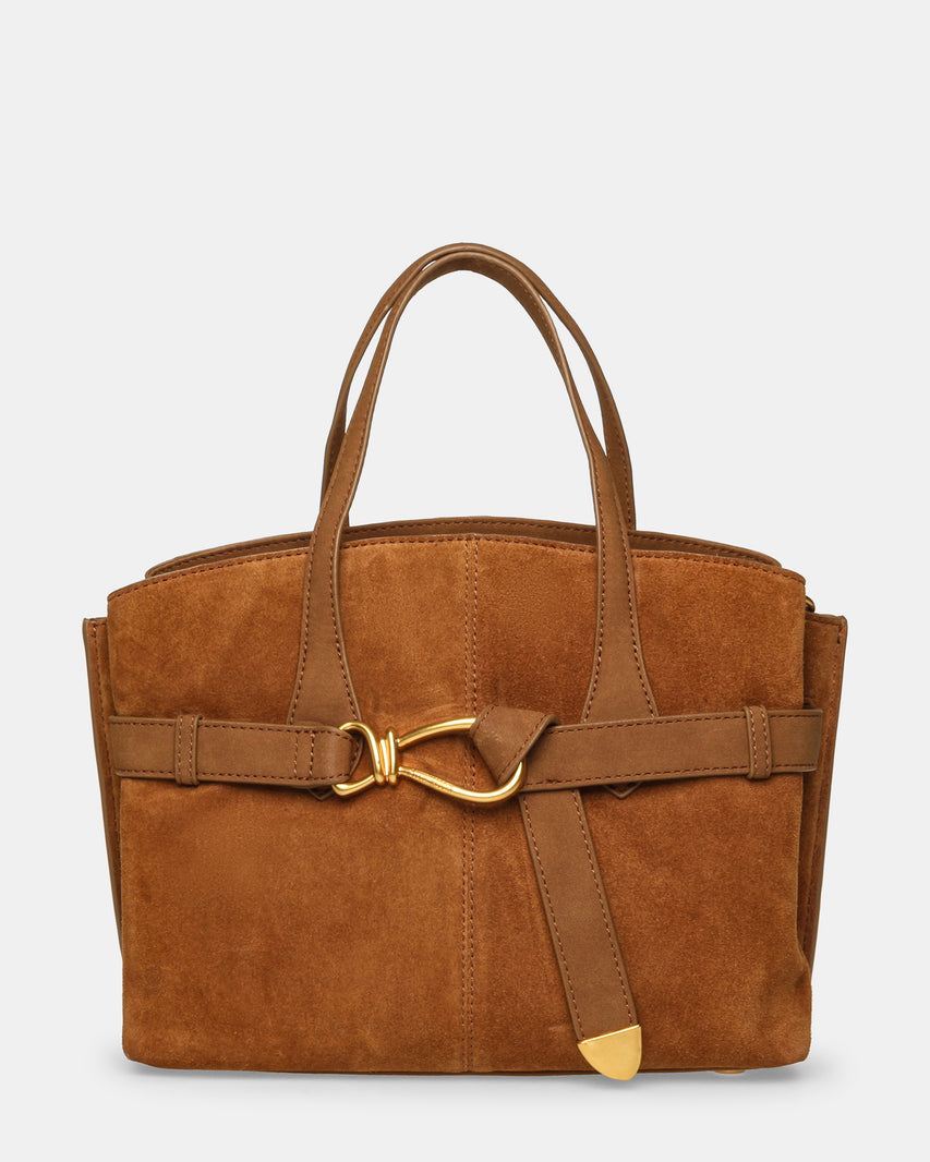 BSADEE TAN SUEDE - Handbags - Steve Madden Canada