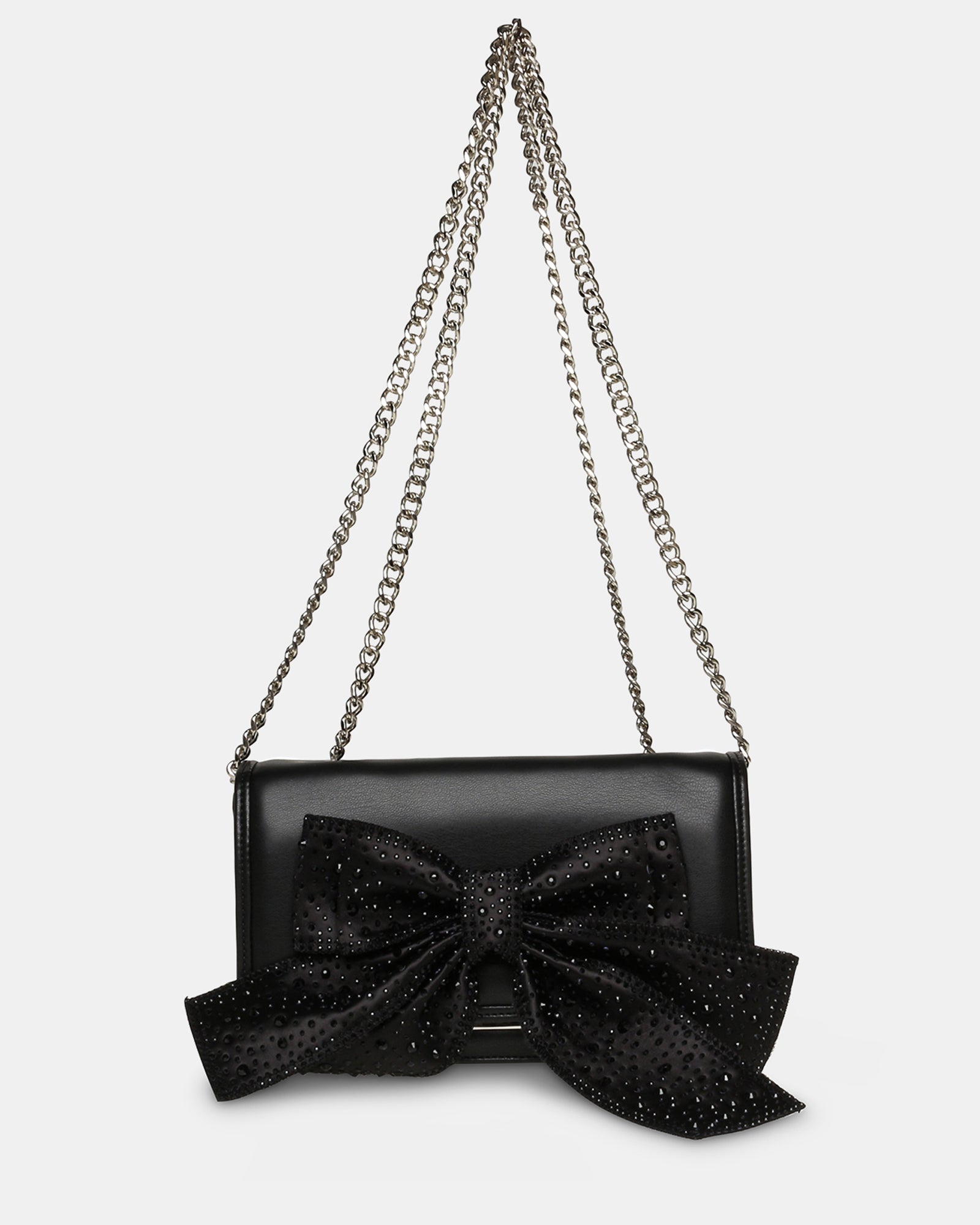 BSAUCERR BLACK SATIN - Handbags - Steve Madden Canada