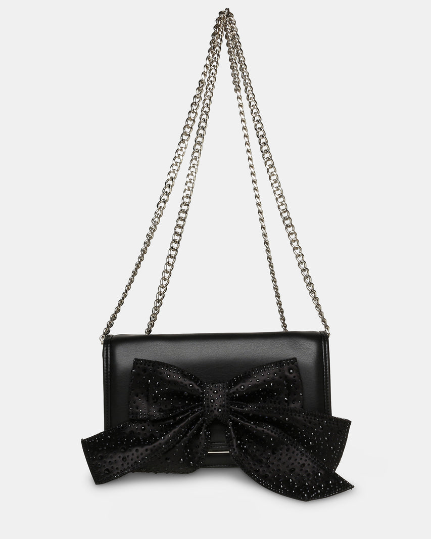 BSAUCERR BLACK SATIN - Handbags - Steve Madden Canada