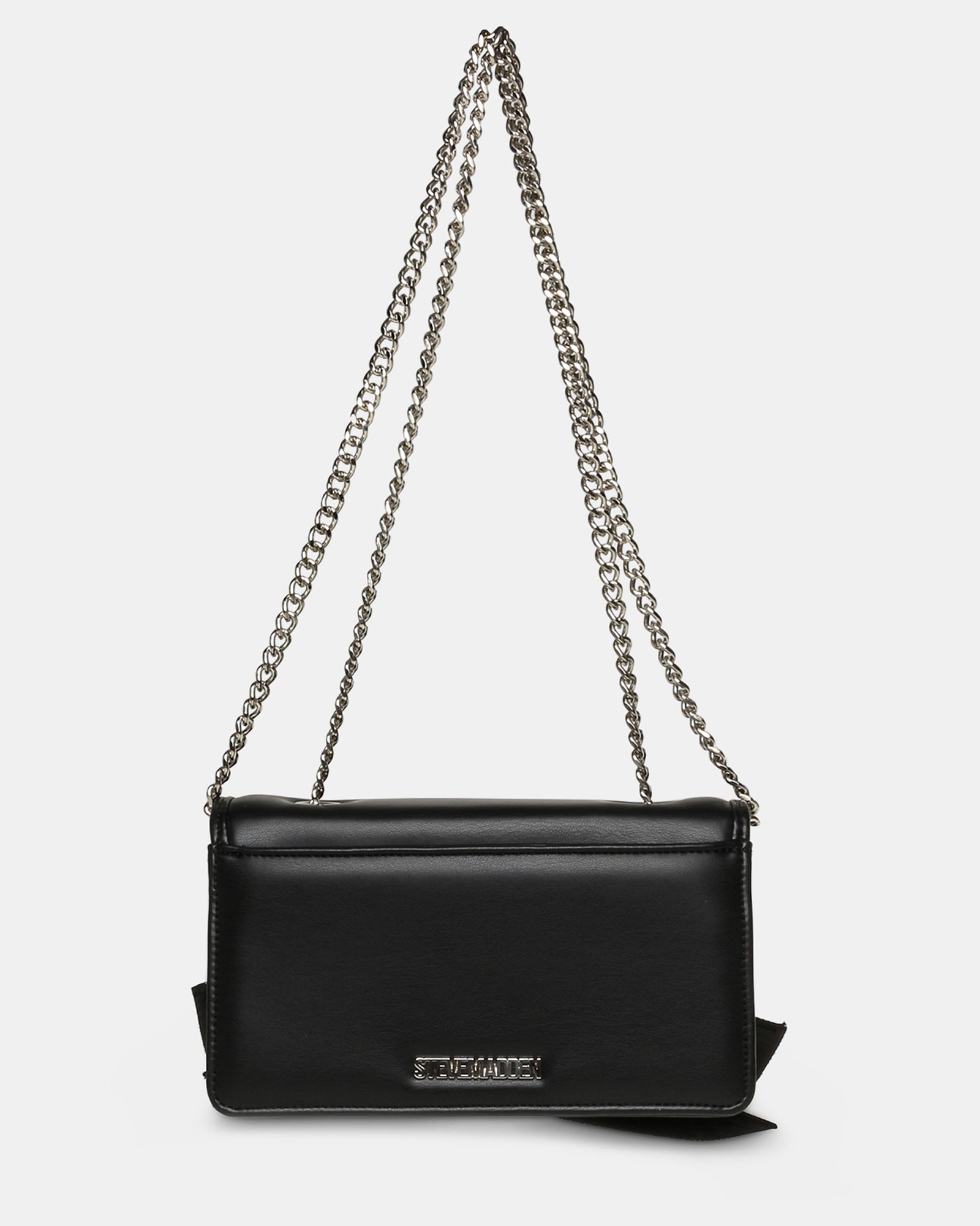 BSAUCERR BLACK SATIN - Handbags - Steve Madden Canada