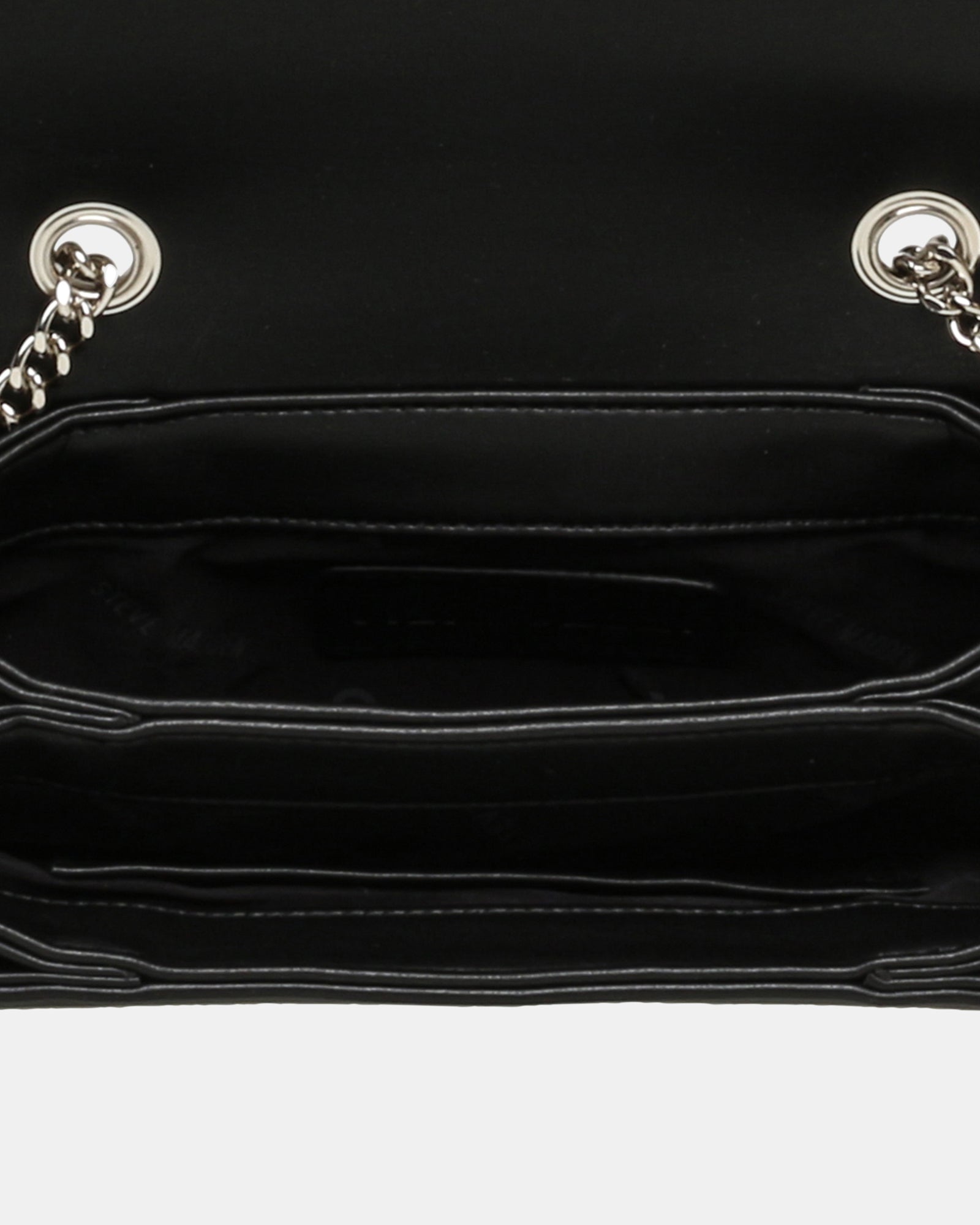 BSAUCERR BLACK SATIN - Handbags - Steve Madden Canada