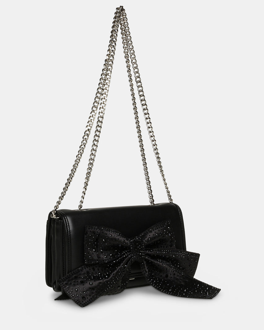 BSAUCERR BLACK SATIN - Handbags - Steve Madden Canada