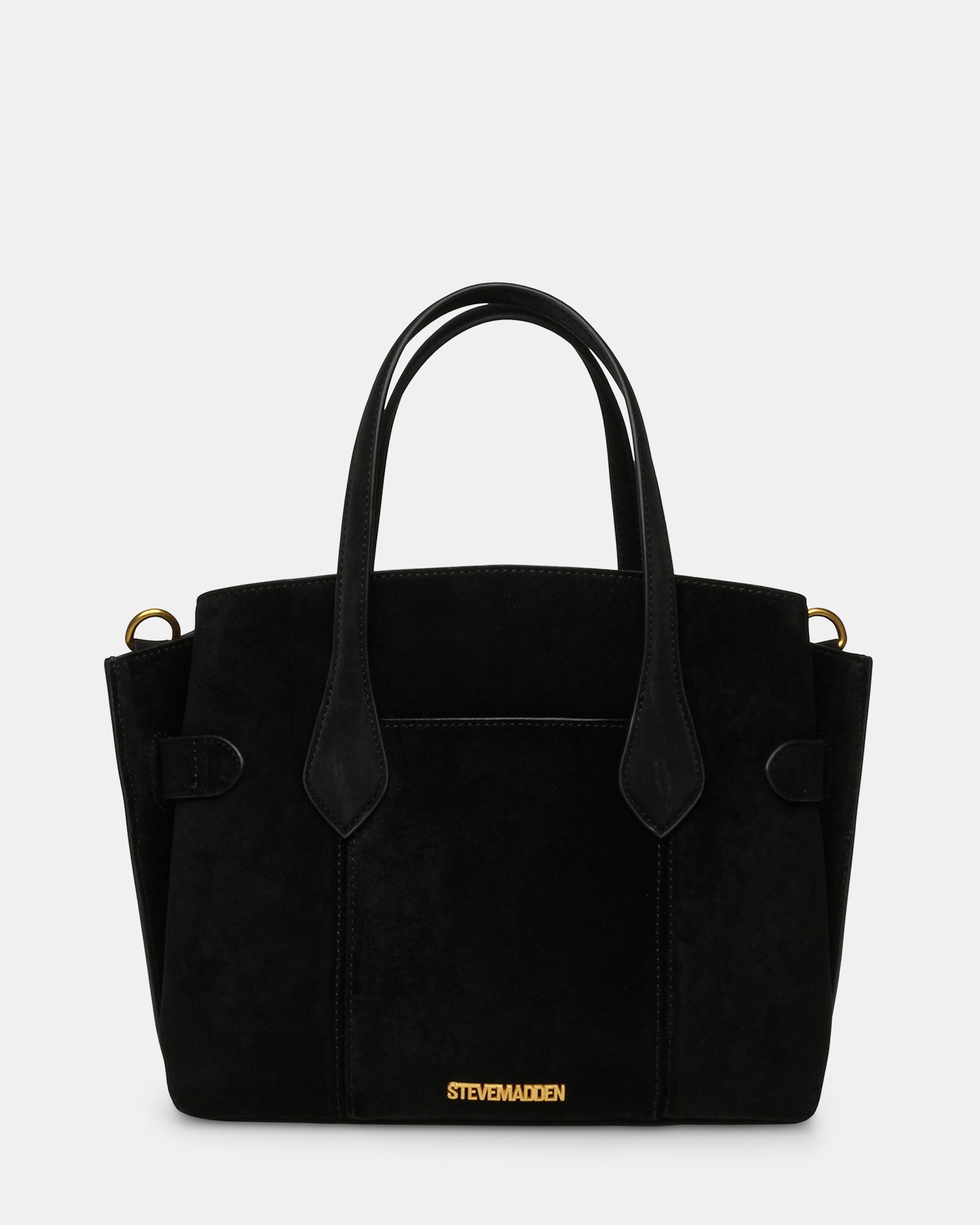 BSOOKIE BLACK SUEDE - Handbags - Steve Madden Canada