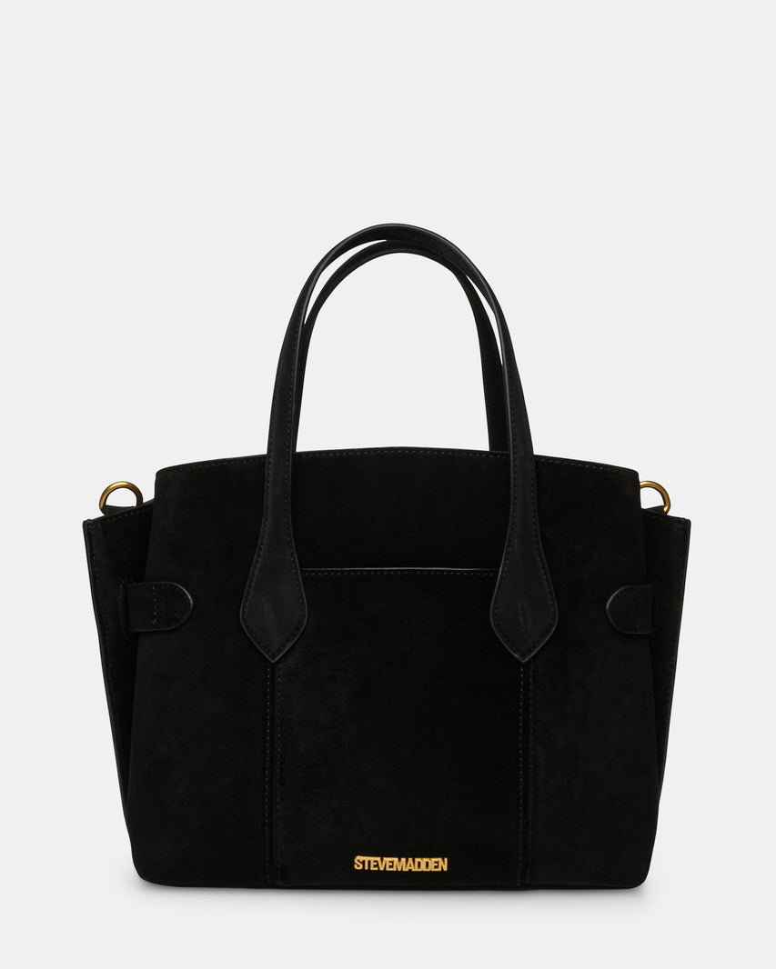 BSOOKIE BLACK SUEDE - Handbags - Steve Madden Canada