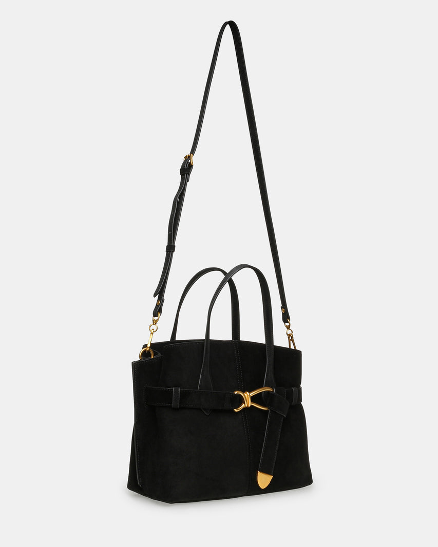 BSOOKIE BLACK SUEDE - Handbags - Steve Madden Canada