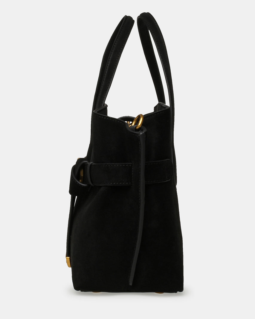 BSOOKIE BLACK SUEDE - Handbags - Steve Madden Canada