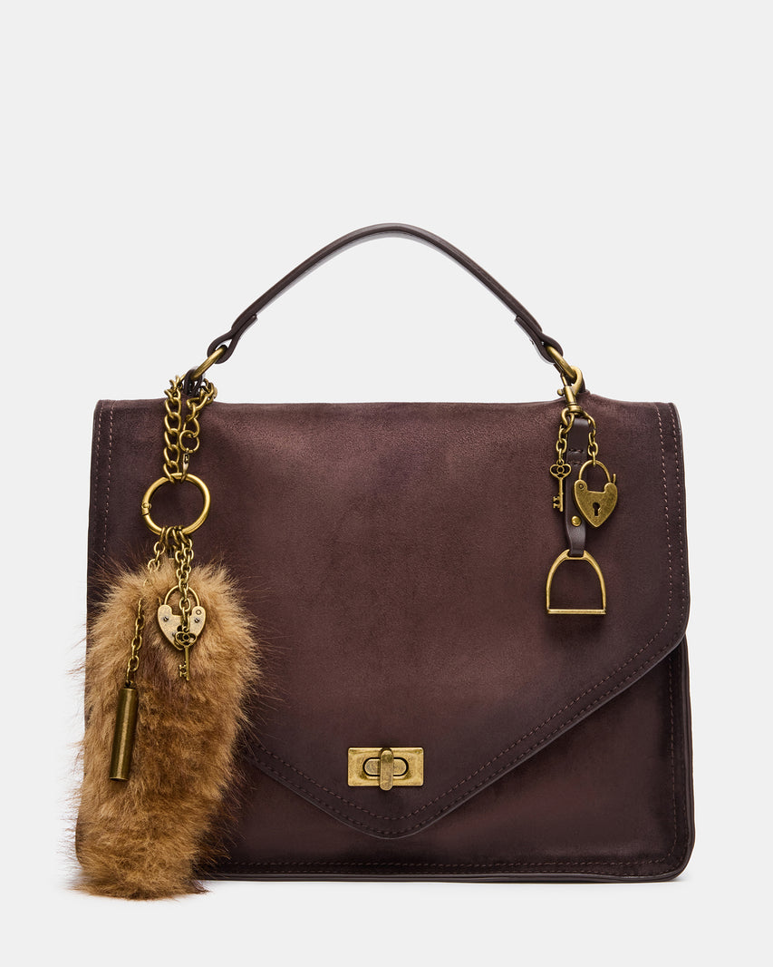 BTHEIA-S CHOCOLATE FABRIC - Handbags - Steve Madden Canada