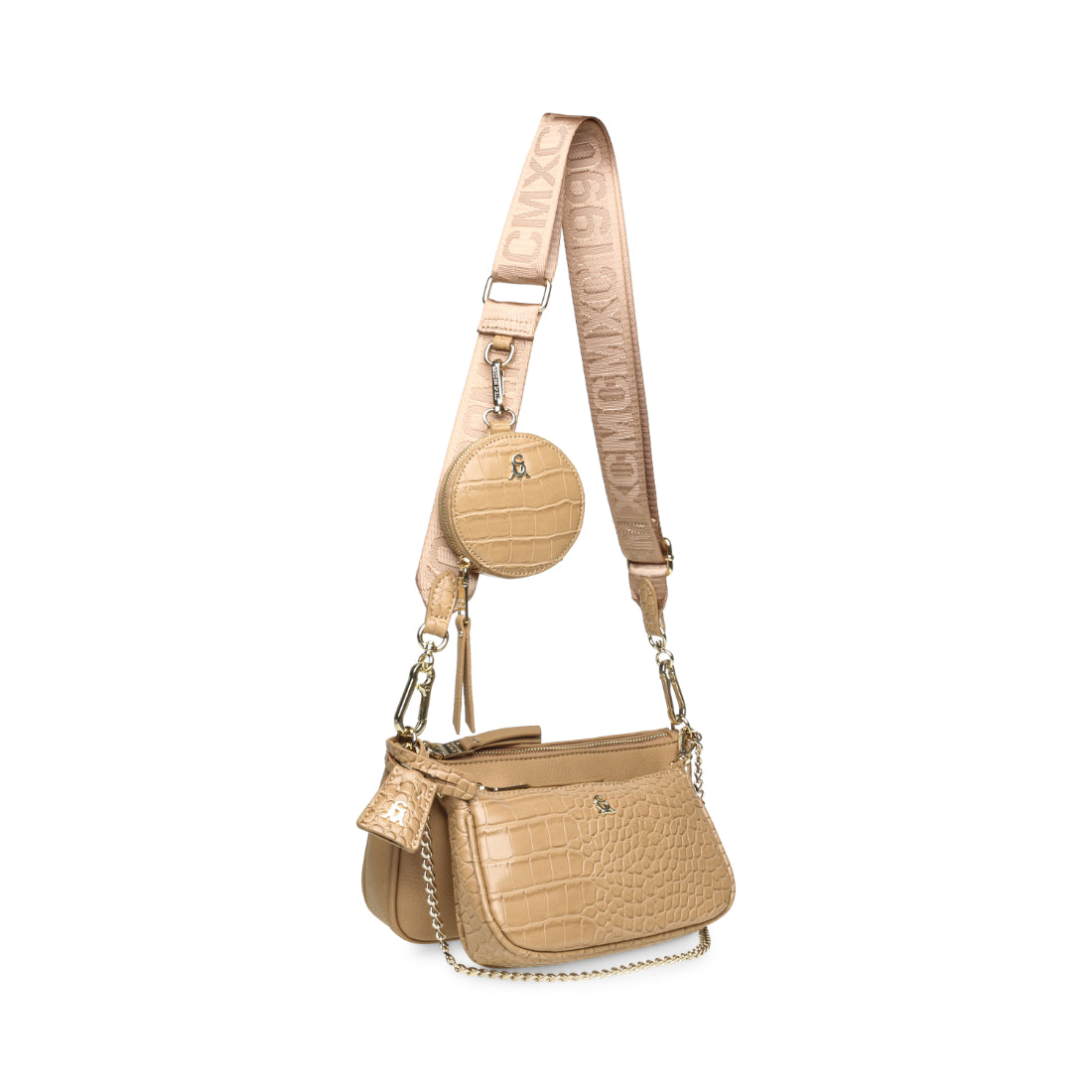 BURGENT Taupe Crossbody Bag Women's Designer Bags Steve Madden Canada