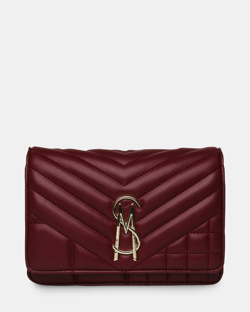 BVOLER-Q BURGUNDY - Handbags - Steve Madden Canada