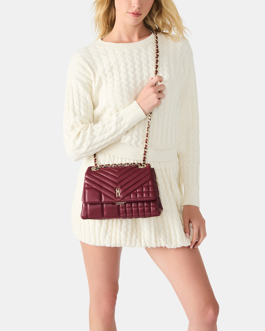 BVOLT-Q BURGUNDY - Handbags - Steve Madden Canada