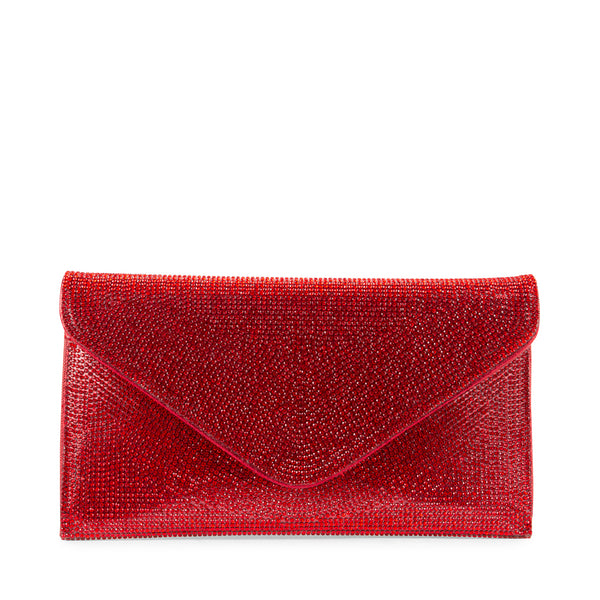 BKOKO Red Multi Rhinestone Embellished Clutches & Evening Bags | Women ...