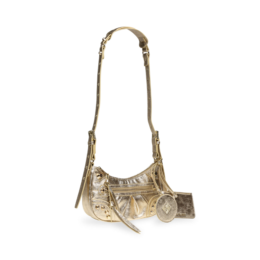 BGLOW-M Gold Shoulder Bags | Women's Designer Handbags – Steve Madden ...