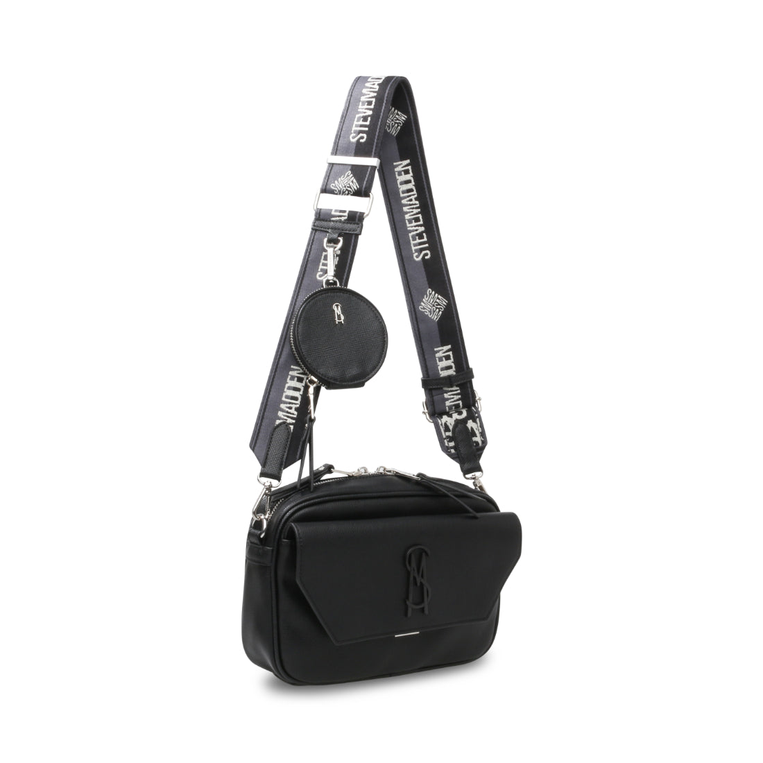 BLIGHT Black Shoulder Bags | Women's Designer Handbags – Steve Madden ...