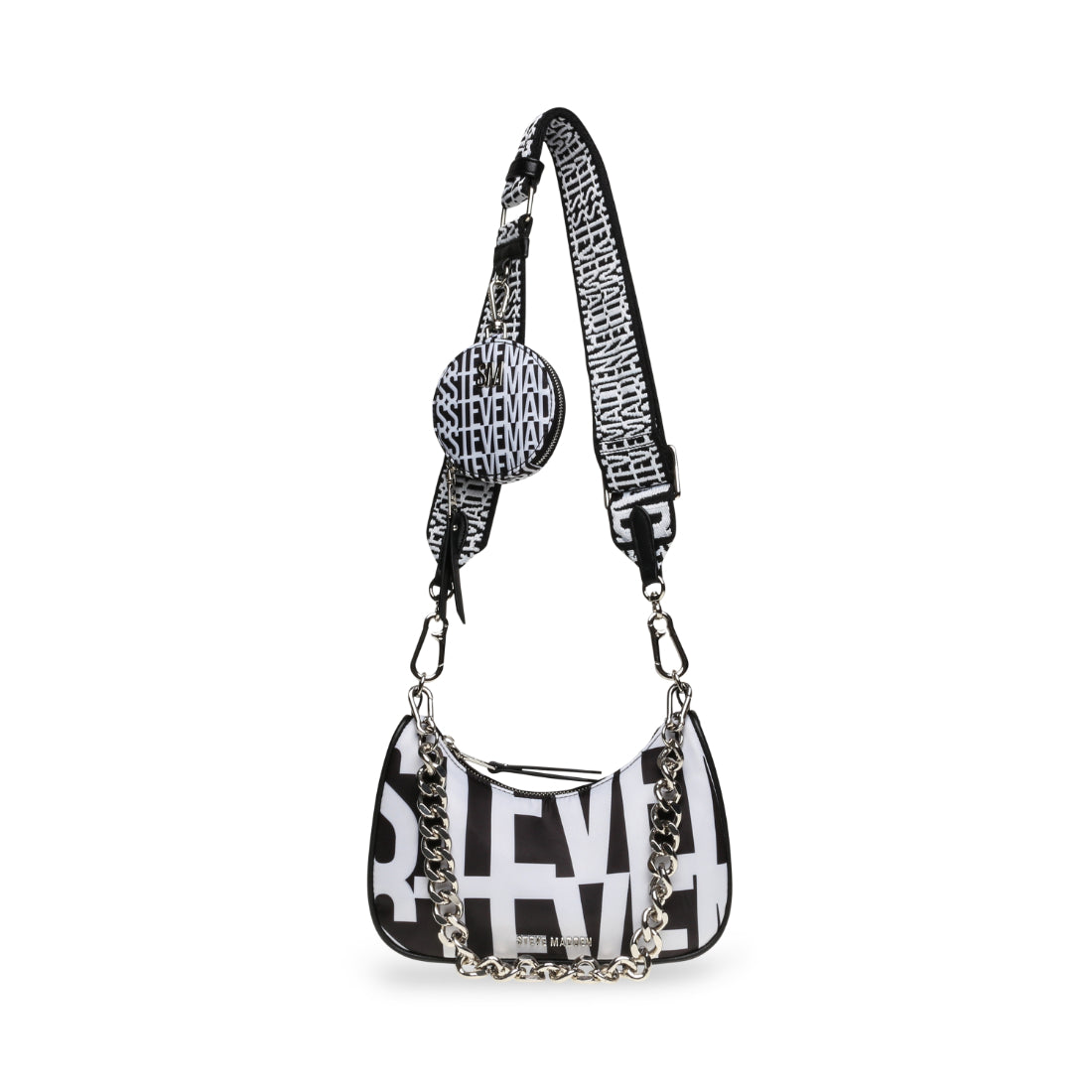 BVISUAL Black Shoulder Bags | Women's Designer Handbags – Steve Madden ...