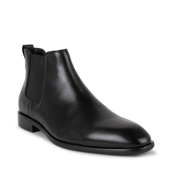 LONNIE BLACK LEATHER - Men's Shoes - Steve Madden Canada