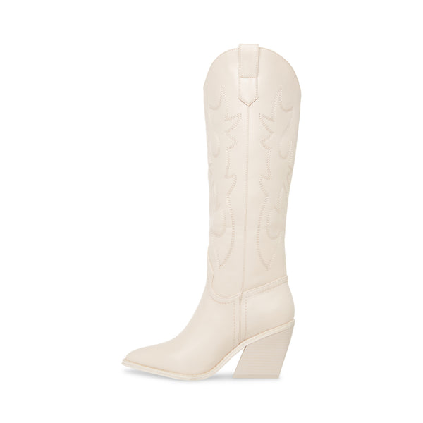 ARIZONA Natural Knee High Western Cowboy Boots | Women's Designer Boots ...