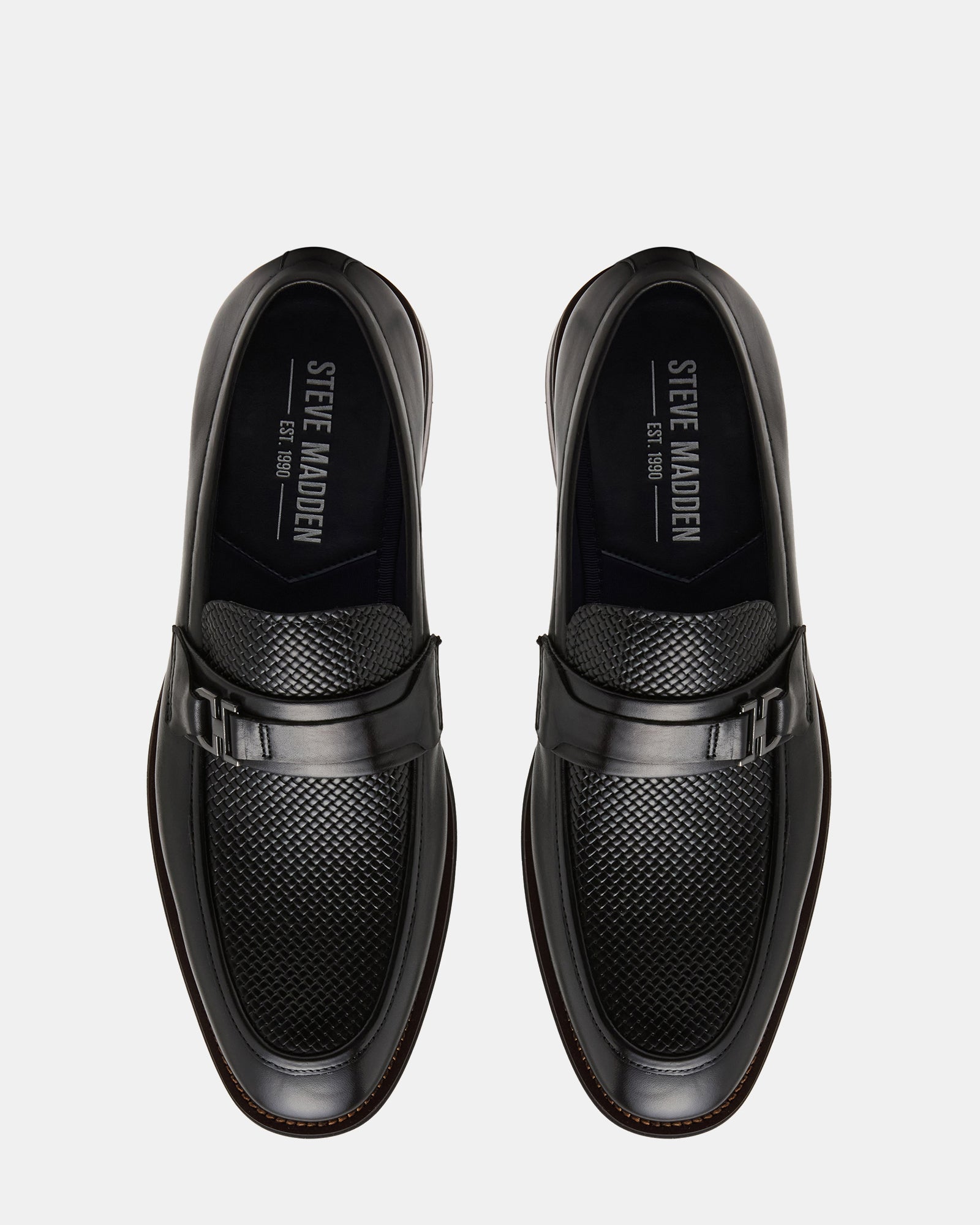 AMBOY BLACK LEATHER - Men's Shoes - Steve Madden Canada - view 5