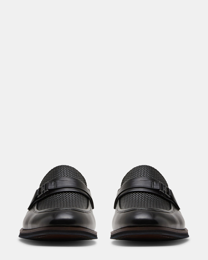 AMBOY BLACK LEATHER - Men's Shoes - Steve Madden Canada - view 4