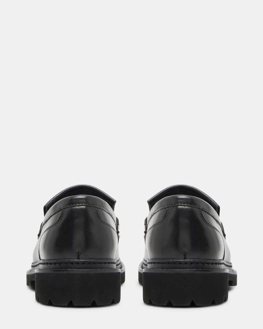 ASHFORD BLACK LEATHER - Men's Shoes - Steve Madden Canada - view 5